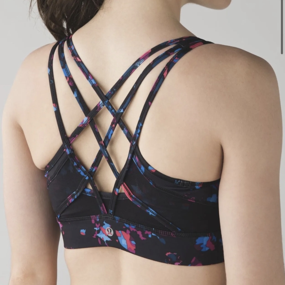 Lululemon Athletica Strap it Like it's Hot Sports Bra Size 2